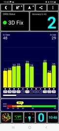 GPS test: buiten