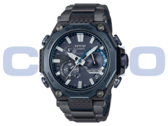 De Casio MTG-B2000YBD-2AJF (afbeelding) is schokbestendig, waterbestendig tot 200 meter, kan worden opgeladen op zonne-energie en heeft Multi-Band 6 radiosynchronisatie. (Afbeeldingsbron: Casio)