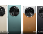 De "Find X6" versus de "X6 Pro". (Bron: @evleaks, SparrowsNews)