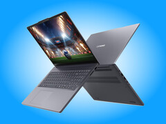 De IdeaPad Slim 16IWC11 is verkrijgbaar in de kleuren Cosmic Blue en Luna Grey.