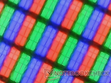 Scherpe en uniforme RGB-subpixelstructuur
