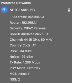 Slechts 80 MHz en dus 1200 Mbit/s via WiFi 6