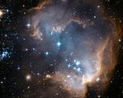 Hubble-opname van een stervormingsgebied in de Kleine Magelhaense Wolk ( NASA Hubble Space Telescope via Unsplash; bijgesneden)
