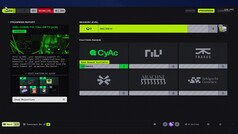 Het voortgangsscherm toont de dichte factie- en seizoensstructuur van Marathon.