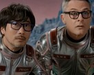 Nicolas Winding Refn en Hideo Kojima in een door AI gegenereerde Prada-reclame