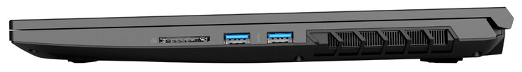 Rechterzijde: Geheugenkaartlezer (SD), 2x USB 3.2 Gen 1 (Type-A)