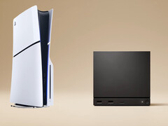 De Steam Machine zou prestaties kunnen bieden die in de buurt komen van de PS5. Afgebeeld: de twee systemen. (Afbeeldingsbron: Sony en Valve - bewerkt)