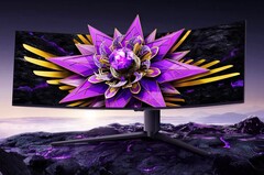 De nieuwste gamingmonitor van TCL maakt gebruik van een enorm 57-inch HVA-paneel. (Afbeeldingsbron: TCL)