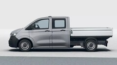 De elektrische Volkswagen e-Transporter DoKa pick-uptruck (Afbeelding bron: Volkswagen)