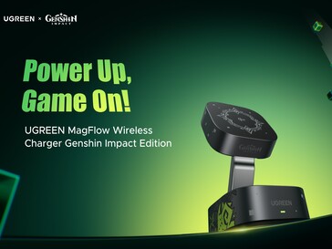 Ugreen MagFlow draadloze oplader Genshin Impact editie (Afbeelding bron: Ugreen PR)