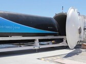 Test van Virgin Hyperloop-systemen op het DevLoop-terrein buiten Las Vegas. Afbeeldingsbron: Virgin Hyperloop