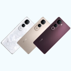 De Vivo Y400 Pro smartphone is verkrijgbaar in de kleuren freestyle wit, fest goud en nevel paars (Afbeelding bron: Vivo)