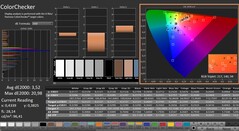 CalMAN: ColorChecker (gekalibreerd)