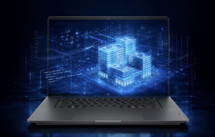 De ZBook Ultra G3a-laptop met AMD-processor kan worden uitgerust met een 16-inch 2,8K OLED-scherm met een verversingssnelheid van 120 Hz.
