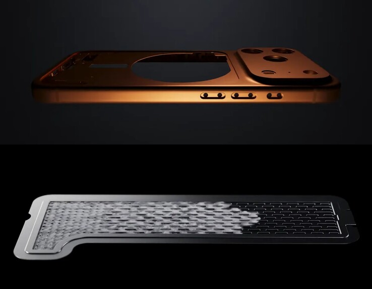 iPhone 17 Pro, dampkamer koelontwerp.