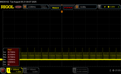 24 kHz PWM (0/10 helderheid)