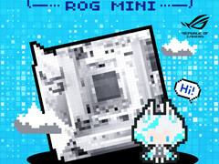 Asus' enige teaser voor zijn ROG 'Mini Blizzard' moederbord. (Afbeeldingsbron: Asus)