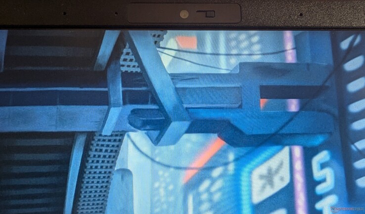 De webcam wordt geleverd met een fysiek privacyluik