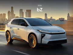 2026 Toyota bZ SUV met NACS-laadpoort. (Afbeeldingsbron: Toyota)