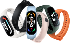 De Xiaomi Band 7 kost tussen de CNY 239 (~US$36) en CNY 279 (~US$42), afhankelijk van het model. (Afbeelding bron: Xiaomi)