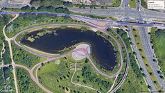 GNSS, rond het meer