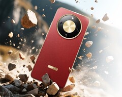 De Honor X70 5G is waterdicht en zou vallen van bepaalde hoogtes moeten overleven (Afbeeldingsbron: Honor)