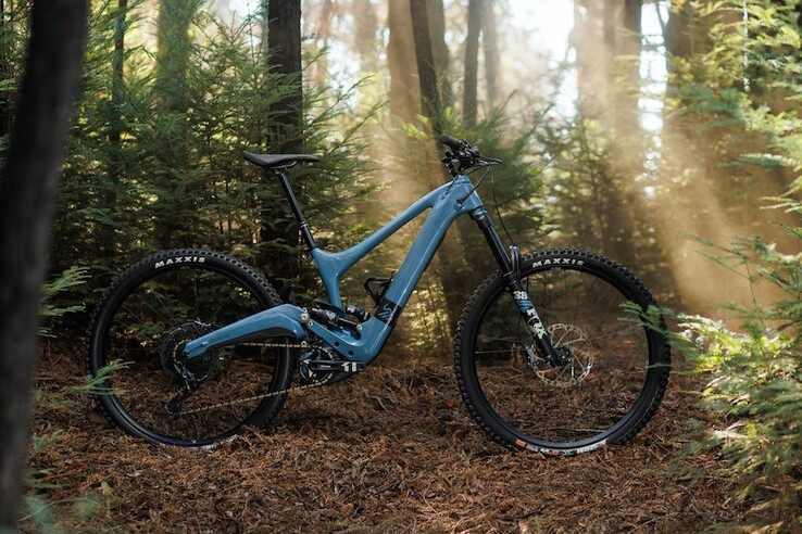 De Ibis Oso e-mountainbike in Storm Blue. (Afbeelding bron: Ibis)