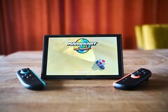 De Nintendo Switch 2 console in actie (Afbeelding bron: Notebookcheck)