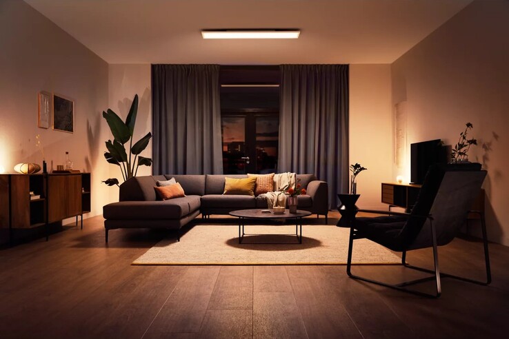 De nieuwe Philips Aurelle rechthoekige paneelverlichting. (Afbeeldingsbron: Philips Hue)