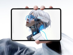 De Chinese Astra 2 is bij Giztop verkrijgbaar vanaf 939 dollar. Afbeelding: een promotiefoto waarop het scherm van de tablet te zien is.