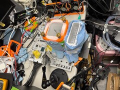 Het Gigabyte Z890 Aorus Tachyon ICE moederbord vestigt overklokrecord (Beeldbron: HWBOT)