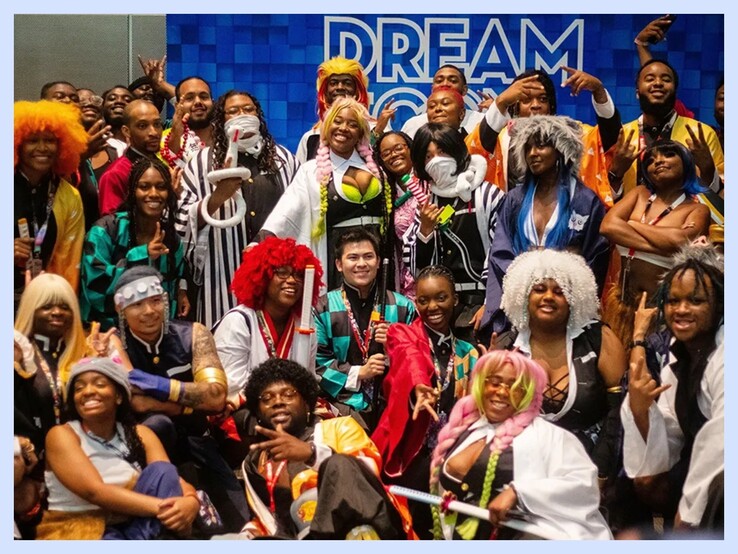 Honderden cosplayers ontmoeten elkaar elk jaar op DreamCon.
