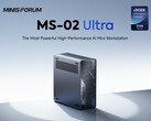 Minisforum has shown the MS-02 Ultra in a single SKU so far. (Image source: Minisforum)
