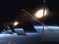 Een afbeelding van de satellietconstellatie die door Reflect Orbital de ruimte in zal worden gestuurd. (Afbeeldingsbron: Reflect Orbital)