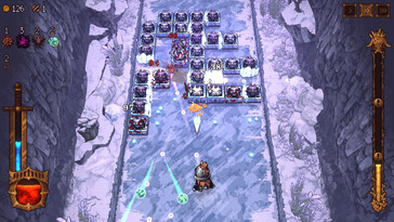 Afbeelding: Een screenshot van de gameplay van BALL x PIT.