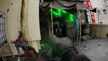 Afgebeeld: Een gameplay screenshot van Better Than Dead.