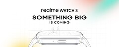 De eerste teaser van de Watch 3. (Bron: Realme)