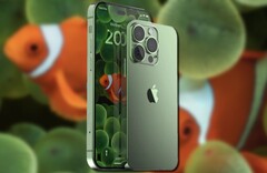De onofficiële iPhone 14 Pro Max en iPhone 14 Pro renderings zijn gebaseerd op geruchten en lekken. (Afbeelding bron: @4RMD3/Apple - bewerkt)