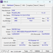 CPU-Z moederbord