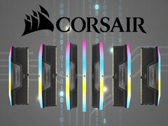 Corsair Vengeance RGB DDR5 RAM wordt getoond