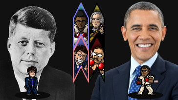 Afbeelding: Een screenshot van de gameplay van Electoral Carnage.