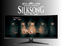 Hollow Knight: Silksong ultrawide monitorondersteuning getoond (Afbeelding bron: Team Cherry, Asus met bewerkingen)
