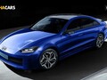 Een YouTube-kanaal heeft nieuwe renderfoto's vrijgegeven van Hyundai's aankomende elektrische sedan, de Ioniq 6 (Afbeelding: GotchaCars)