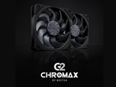 De volledig zwarte Noctua G2 Chromax afgebeeld