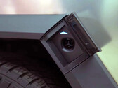 De Cybertruck kan 350 kW V4 Supercharger aan (afbeelding: Top Gear/YT)