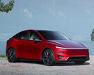 De elektrische Tesla Model Y (Afb. bron: Tesla UK)