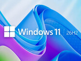 Windows 11 26H2-logo. De update brengt verschillende prestatieverbeteringen.