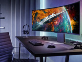 De Odyssey Neo G9 G95NC kan nu al worden besteld in het Verenigd Koninkrijk. (Afbeelding bron: Samsung)
