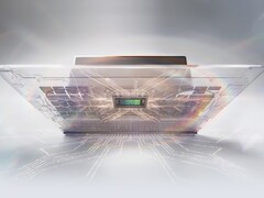 Artistieke render van Nvidia RTX Spark SoC.