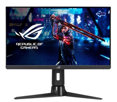 De ROG Strix XG259QN draait standaard op 360 Hz, maar ondersteunt een verversingssnelheid van 380 Hz via overklokken. (Beeldbron: ASUS)